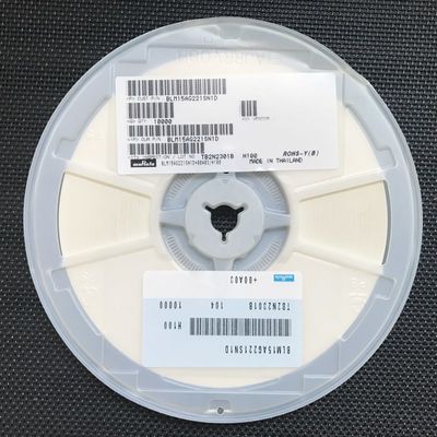 BLM15AG221SN1D 220Ω Ferrite Bead 0402 (1005 Metric) 1A Đánh giá hiện tại Kháng cao @ 100MHz, Wide Temp -55 °C đến +125 °C AEC-Q200