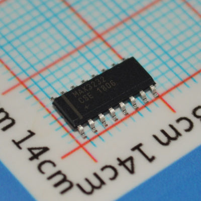 MAX3232CSE Bộ thu phát RS-232 3V-5.5V 250kbps 2Tx/2Rx ±15kV Bảo vệ ESD 0.1μA Tắt máy SOIC-16 -40°C đến +85°C