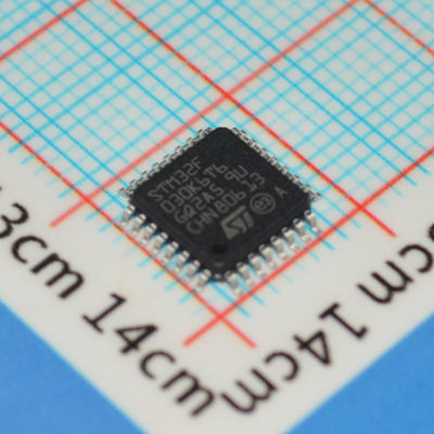 STM32F030K6T6 MCU Cortex-M0 48MHz, 32KB Flash, 4KB RAM, ADC 12-bit, 16 GPIO, LQFP-32, 2.4-3.6V, -40°C đến +85°C, Hiệu quả về chi phí