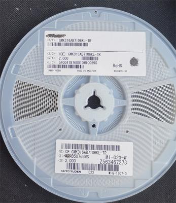 GMK316AB7106KL-TR 10μF 16V MLCC X5R 1206 ± 10% Tol ESR thấp -55 °C đến +85 °C AEC-Q200