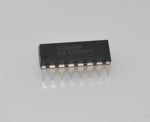 Bộ điều khiển PWM Chế độ Dòng UC2846N 500kHz, Đầu vào 8-40V 1A Totem Pole DIP-16 -40°C đến +85°C