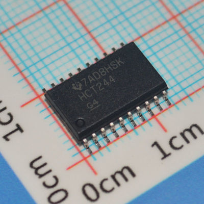 SN74HCT244DWR Bộ đệm/Trình điều khiển đường truyền Octal 3 trạng thái với Tương thích tốc độ HCT LSTTL Đầu ra dòng điện cao Điện áp hoạt động rộng và Độ trễ lan truyền cân bằng