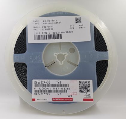 RB521SM-30 Điốt Schottky 30V 200mA với VF cực thấp Chuyển mạch tốc độ cao AEC-Q101 SOD-523 Không chứa halogen Bảo vệ phân cực ngược cho Điện tử ô tô