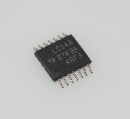 SN74LVC14APWR 6-Channel Schmitt-Trigger Inverter với 1.65-5.5V Wide VCC 10ns Max tp 0.5μA Low ICC ± 24mA Output Drive HBM ESD Protection TSSOP-14 Package and -40°C đến +125°C Đánh giá