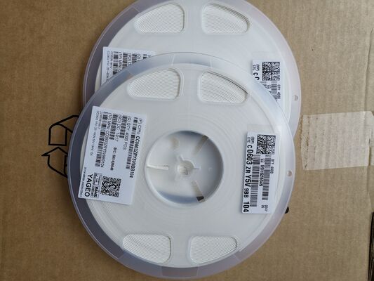 Compact 0603 MLCC 0.1μF (104) Capacity 5.9V Rated Ultra-Low ESR/ESL High-Frequency Performance Stable Y5V Dielectric Miniature Size Lý tưởng cho việc tách và lọc trong PCB dày đặc