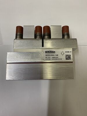 SKKQ800/14E Mô-đun IGBT 1400V 800A Vce(sat) Thấp Tổn Thất Thấp Độ Bền Cao Độ Tự Cảm Thấp Cảm Biến NTC Cấp Công Nghiệp Dành Cho Ổ Đĩa Megawatt và UPS Hạng Nặng