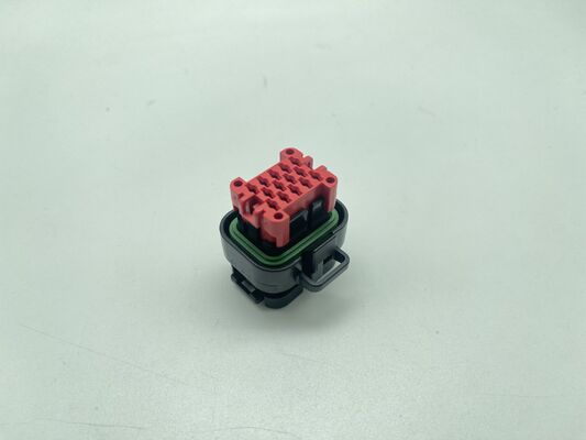 776273-1 Đầu nối 3 vị trí, bước răng 1.5mm, đấu dây với bo mạch, chân cắm thẳng, có vỏ bọc, khóa chốt, phân cực, định mức 2A cho cảm biến ô tô và công nghiệp