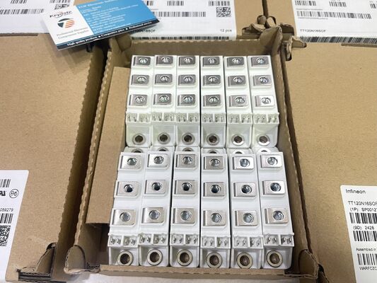 TT120N16SOFHPSA1 SCR mô-đun 1600V Vdrm 120A Itav áp suất tiếp xúc cao giật thấp mất mát công nghiệp