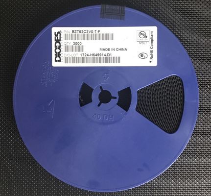 BZT52C3V0-7-F 3.0V Zener Diode 500mW Điện năng ± 5% Độ khoan dung SOD-123 Bộ sưu tập thu nhỏ Lưu lượng rò rỉ thấp lý tưởng cho điều chỉnh điện áp and bảo vệ trong điện tử nhỏ gọn