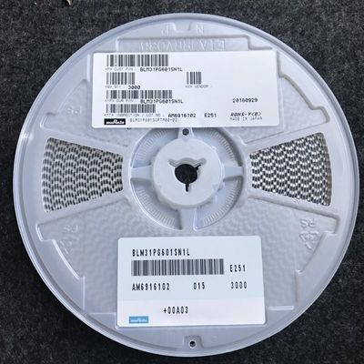 BLM31PG601SN1L 600Ω Ferrite Bead 1206 Kích thước 3A Đánh giá hiện tại Kháng điện cao@100MHz AEC-Q200 -55 °C đến +125 °C