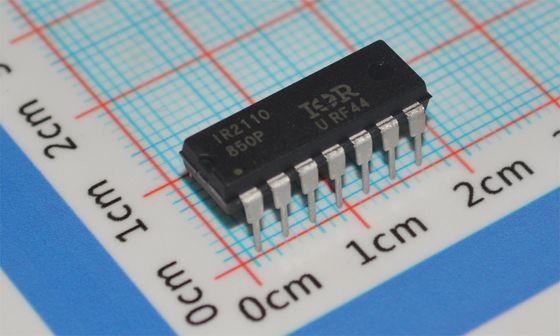 IR2110PBF mạch tích hợp 600V Máy điều khiển cao thấp 2A Lưu lượng đỉnh 10V-20V Logic 500ns Rise Time Package / Case 14-DIP (0.300", 7.62mm) -40°C đến +125°C