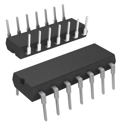 IR2110PBF mạch tích hợp 600V Máy điều khiển cao thấp 2A Lưu lượng đỉnh 10V-20V Logic 500ns Rise Time Package / Case 14-DIP (0.300", 7.62mm) -40°C đến +125°C