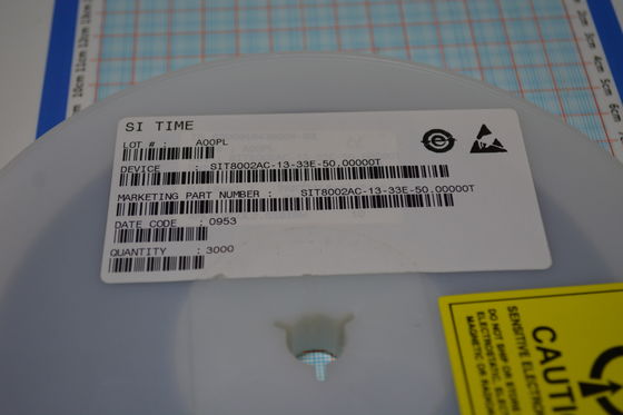 SIT8002AC-13-33E-50.00000T Máy dao động MEMS 50MHz ±50ppm Khả năng ổn định 1,8-3,3V Điện 2.5mA Lượng thấp LVPECL đầu ra -40 °C đến +85 °C AEC-Q100 đủ điều kiện