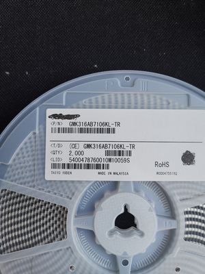 GMK316AB7106KL-TR 10μF 16V MLCC X5R 1206 ± 10% Tol ESR thấp -55 °C đến +85 °C AEC-Q200