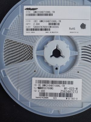 GMK316AB7106KL-TR 10μF 16V MLCC X5R 1206 ± 10% Tol ESR thấp -55 °C đến +85 °C AEC-Q200