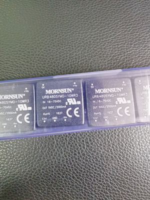 URB4805YMD-10WR3 5V 10W DC-DC Converter 4:1 Input rộng (9-36V) 94% Hiệu suất SIP-7 -40°C đến +85°C