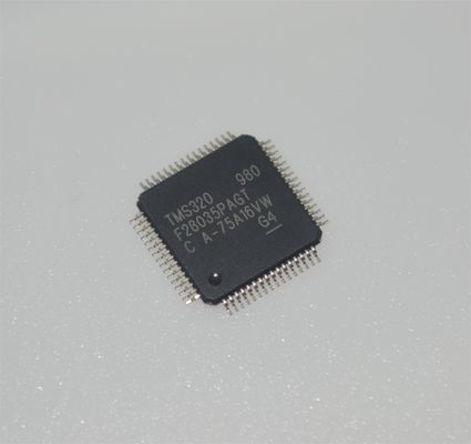 TMS320F28035PAGT 60MHz C2000 MCU 128KB Flash 12-bit ADC 16 PWM TQFP-64 -40 °C đến +105 °C