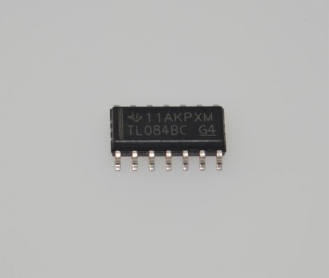 TL084BCDR Quad JFET-Input Op Amp 4MHz Bandwidth 13V/μs Slew Rate ±18V Supply 3pA Input Bias SOIC-14 -40°C đến +125°C