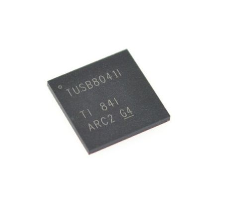 TUSB8041IRGCR 4-Port USB 3.0 Hub với tốc độ 5Gbps Lượng điện thấp Khối hợp QFN Industrial Temp ESD Protection and Plug-and-play