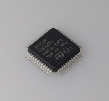 STM32F030C8T6 48MHz Cortex-M0 MCU 64KB Flash 8KB RAM 12-bit ADC Chi phí thấp 5V dung nạp 37 GPIOs and Phạm vi Temp rộng cho thiết kế nhúng mạnh mẽ