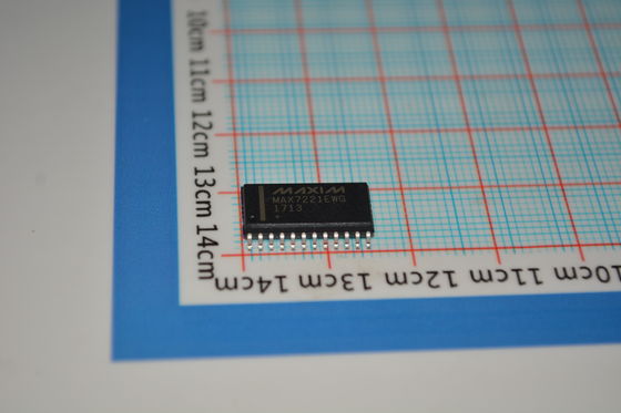 Máy điều khiển màn hình LED 8 chữ số MAX7221EWG + T với giao diện SPI 10MHz Serial Data Rate 2.7V-5.5V Hoạt động Điều khiển LED cá nhân và gói SOIC rộng 24 pin