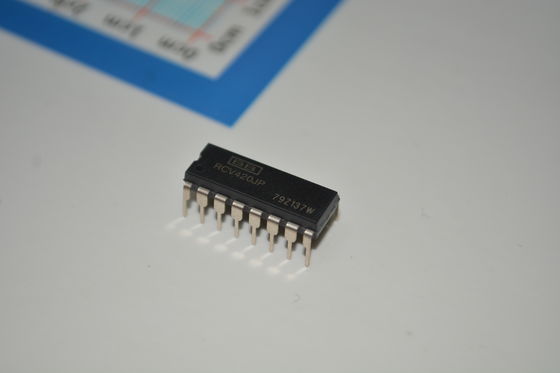 Bộ thu vòng lặp 4-20mA RCV420JP chính xác với đầu ra điện áp độ chính xác 0.1% Tham chiếu trên chip Độ trôi and ồn cực thấp cho các hệ thống công nghiệp mạnh mẽ