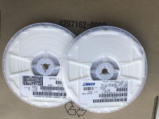 C0603C101J5GACTU 100pF 50V C0G/NP0 Tụ gốm 0603 Dung sai 5% Ổn định cao Siêu thấp ESR và Đóng gói Băng and Cuộn cho Mạch tần số cao