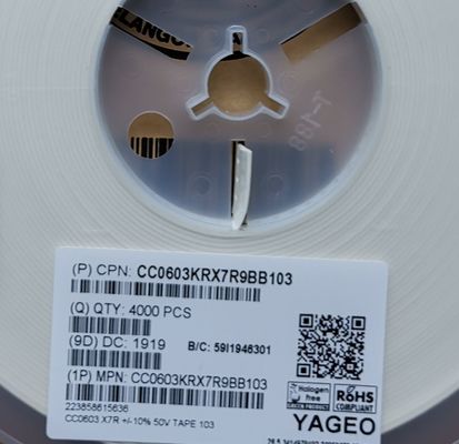 CC0603JRNPO0BN200 Tụ NPO 200pF Lý tưởng cho Mạch Tần số Cao Kích thước 0603 Siêu ổn định ESR Thấp Hệ số Q Cao Giá trị Chính xác Hiệu suất Vượt trội Tuân thủ RoHS