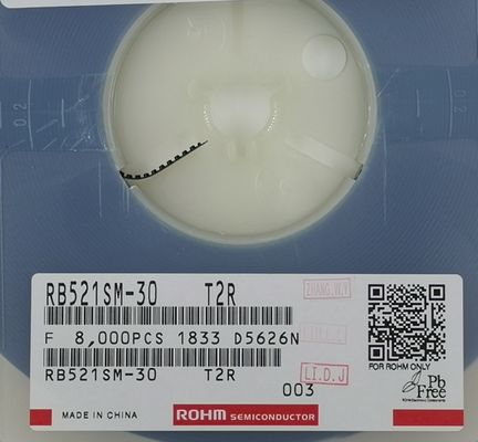 RB521SM-30 Điốt Schottky 30V 200mA với VF cực thấp Chuyển mạch tốc độ cao AEC-Q101 SOD-523 Không chứa halogen Bảo vệ phân cực ngược cho Điện tử ô tô