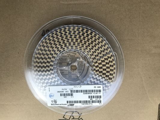 GRM0335C1H5R6BA01D 5.6pF ±0.1pF 0402 MLCC với điện áp định mức 50V, điện môi C0G (NP0) cho độ ổn định tối ưu, hệ số Q cao, tổn thất cực thấp, không chứa halogen và đóng gói dạng băng và cuộn cho mạch điện ô tô