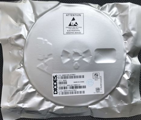 AZ431AN-ATRE1 Bộ điều chỉnh Shunt 2.5-36V với độ chính xác ±0.5% 100mA Sink Trở kháng thấp SOT-23-3 -40°C đến +105°C AEC-Q100 Băng and Cuộn