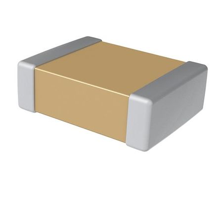 C1206C103K5RACTU 10nF Ceramic Capacitor 50V Rating X7R Dielectric 1206 Case ±10% Tolerance Stable Performance General Purpose RoHS Compliant for Power Supply & Filtering Circuits