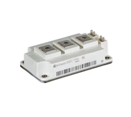Mô-đun IGBT 3 trong 1 FF100R12KS4 1200V/100A Tích hợp Bộ băm phanh Điện áp bão hòa VCE(sat) thấp Chuyển mạch tốc độ cao Tổn thất thấp Tích hợp NTC Đế cách ly cho Ứng dụng truyền động công nghiệp & Bộ biến tần năng lượng mặt trời