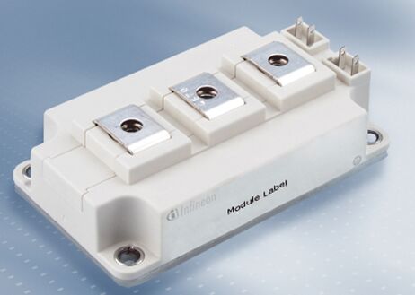 Mô-đun IGBT 3 trong 1 FF100R12KS4 1200V/100A Tích hợp Bộ băm phanh Điện áp bão hòa VCE(sat) thấp Chuyển mạch tốc độ cao Tổn thất thấp Tích hợp NTC Đế cách ly cho Ứng dụng truyền động công nghiệp & Bộ biến tần năng lượng mặt trời