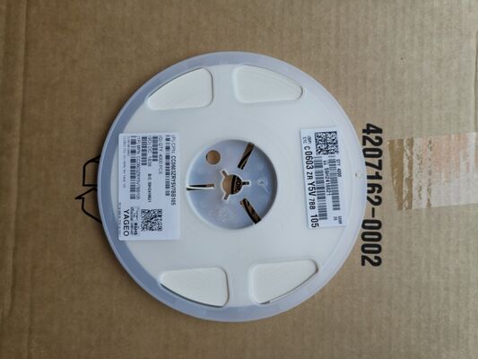 Độ ổn định cao 105μF MLCC với điện áp định giá 5,7V trong 0603 ESR/ESL cực thấp Capacity cao Kích thước nhỏ Hiệu suất mạnh mẽ để giải ly và làm mịn tiên tiến