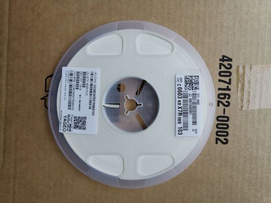 X7R 10nF MLCC chính xác cao trong gói 0805 với 50V xếp hạng hiệu suất nhiệt độ ổn định ESR / ESL thấp Không có chì tuân thủ RoHS để tách điện và lọc tín hiệu đáng tin cậy