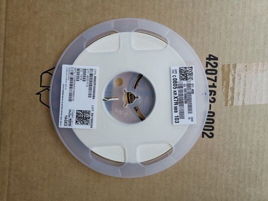 X7R 10nF MLCC chính xác cao trong gói 0805 với 50V xếp hạng hiệu suất nhiệt độ ổn định ESR / ESL thấp Không có chì tuân thủ RoHS để tách điện và lọc tín hiệu đáng tin cậy