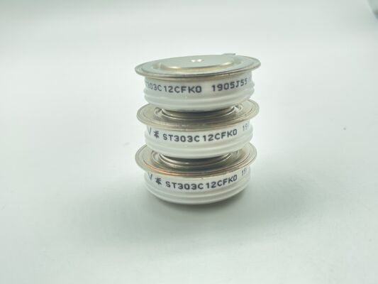 ST303C12CFK0 Mô-đun cầu bán phần 1200V 300A Vce(sat) thấp Tổn thất thấp Khả năng chịu ngắn mạch cao Tích hợp NTC Dành cho bộ truyền động động cơ và bộ biến tần công nghiệp