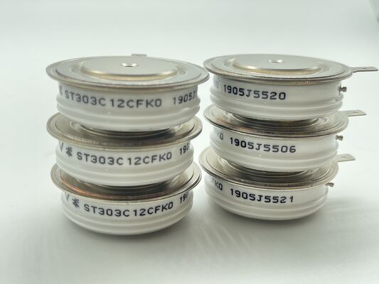 ST303C12CFK0 Mô-đun cầu bán phần 1200V 300A Vce(sat) thấp Tổn thất thấp Khả năng chịu ngắn mạch cao Tích hợp NTC Dành cho bộ truyền động động cơ và bộ biến tần công nghiệp