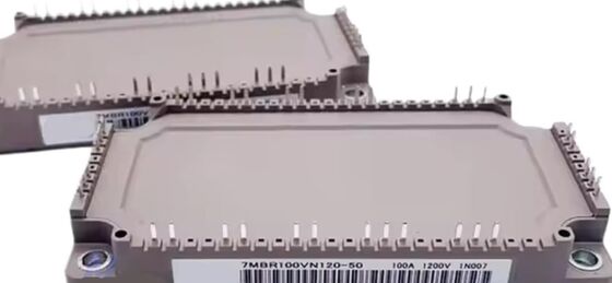 7MBR100VN120-50 1200V 100A Mô-đun PIM Bộ chỉnh lưu tích hợp và biến tần Tổn thất thấp Cách ly cao Gói nhỏ gọn NTC tích hợp cho ổ đĩa động cơ công nghiệp và UPS