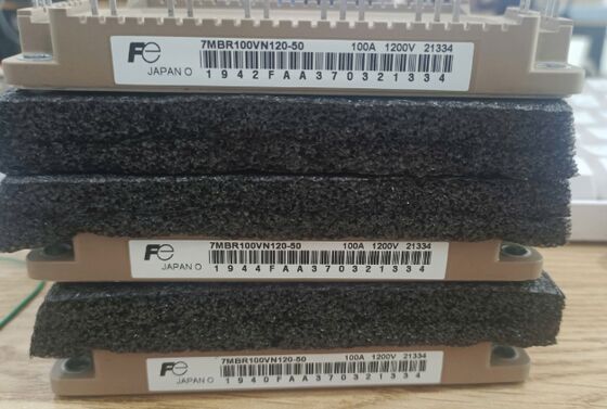 7MBR100VN120-50 1200V 100A Mô-đun PIM Bộ chỉnh lưu tích hợp và biến tần Tổn thất thấp Cách ly cao Gói nhỏ gọn NTC tích hợp cho ổ đĩa động cơ công nghiệp và UPS