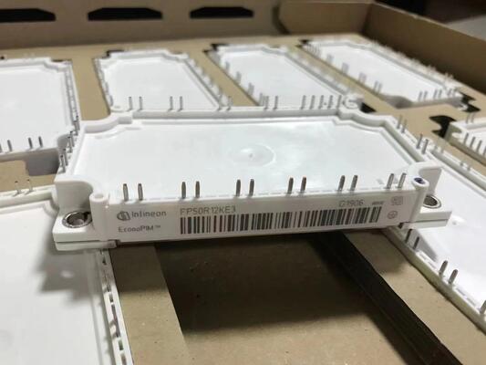 FP50R12KE3 1200V 50A PIM IGBT Module TRENCHSTOP™ IGBT3 Điện áp VCE(sat) thấp, tổn thất chuyển mạch thấp, Tích hợp Diode chỉnh lưu và Phanh, Đế đồng, NTC dùng cho Ổ đĩa động cơ