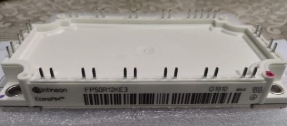 FP50R12KE3 1200V 50A PIM IGBT Module TRENCHSTOP™ IGBT3 Điện áp VCE(sat) thấp, tổn thất chuyển mạch thấp, Tích hợp Diode chỉnh lưu và Phanh, Đế đồng, NTC dùng cho Ổ đĩa động cơ