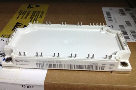 Mô-đun IGBT FP75R12KT4 B15 1200V 75A PIM TRENCHSTOP™ IGBT4 Tổn hao chuyển mạch thấp Tích hợp chỉnh lưu và phanh Đế đồng NTC Tần số chuyển mạch cao Dành cho ổ đĩa động cơ