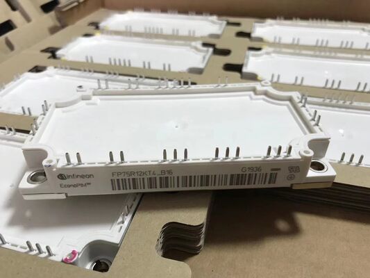 FP75R12KT4 B16 1200V 150A PIM IGBT Module Trench Field Stop Low VCE(sat) 2.25V Tích hợp Diode chỉnh lưu và NTC Tấm đế đồng Hoạt động 150°C Dành cho Ổ đĩa động cơ và UPS