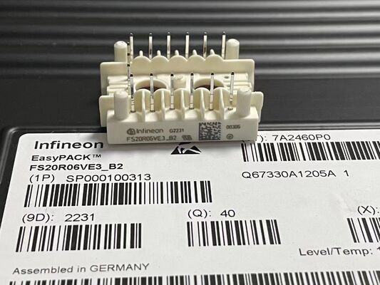 Mô-đun IGBT FS20R06VE3_B2 600V 20A Công nghệ Trenchstop Điện áp VCEsat thấp Chuyển mạch nhanh Tích hợp NTC Công nghệ PressFIT Mật độ công suất cao ECONOIM-3 cho Ứng dụng truyền động