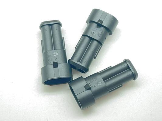 282104-1 2 Vị trí 5.0mm Pitch Wire-to-Board Header Vertical Through Hole Shrouded Friction Lock Polarized UL 94V-0 cho các nguồn điện và điều khiển công nghiệp