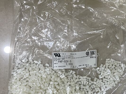 PAP-02V-S 2 Vị trí 2.0mm Pitch Connector Housing PA Series Receptacle Crimp Termination Positive Lock Compact 3A Đánh giá 100V AC cho các ứng dụng Wire-to-Board và mật độ cao