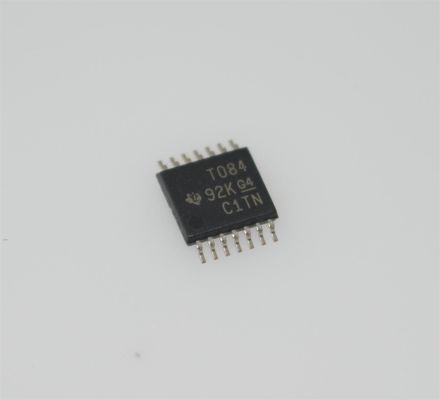 TL084CPWR Bộ Khuếch Đại Thuật Toán JFET Tiếng Ồn Thấp Bốn Kênh, Băng Thông 4MHz, Tốc Độ Quay 13V/μs, Nguồn ±18V, Độ Lệch Đầu Vào 3pA, TSSOP-14, -40°C đến +105°C